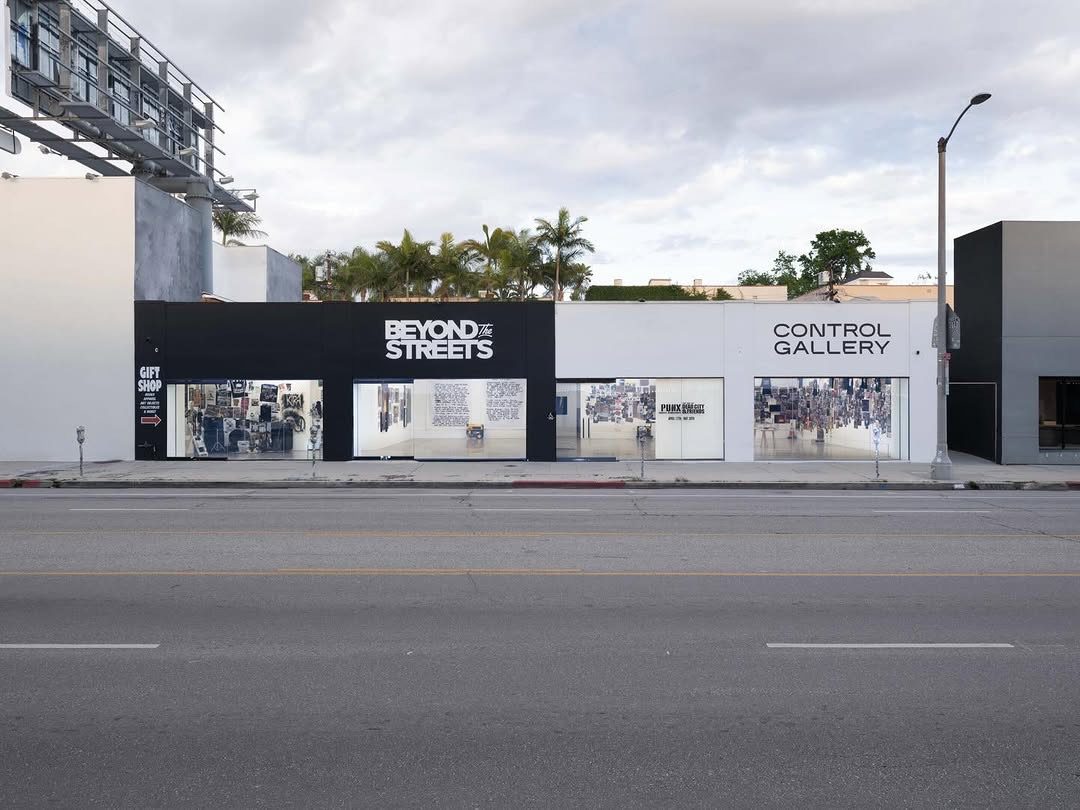 Beyond the Streets Control Gallery storefront presenting Dead City Punx, Los Angeles