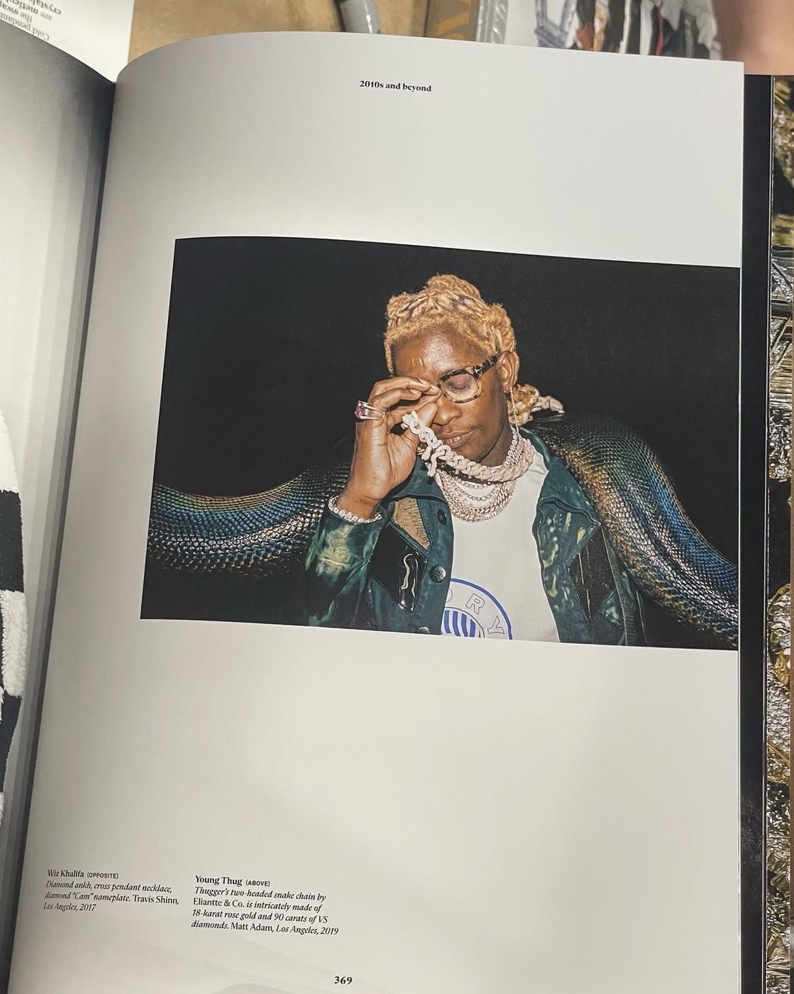 Young Thug photographed by Matt Adam, Los Angeles 2019, printed in Taschen Ice Cold